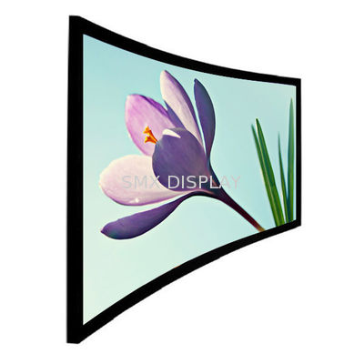 jakość 180 '' Elastyczny ekran projekcyjny z białymi i szarymi ekranami w kolorze białym / szarym z Sliver Brilliance Fabric dla wydarzeń Fabryka