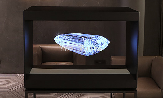 40 "HoloCube jednostronny hologram reklamowy do prezentacji stereo