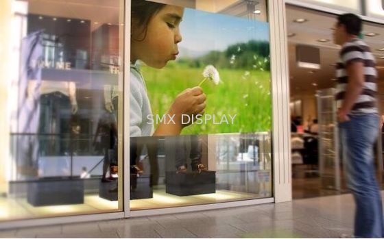 jakość Reklama przepuszczalna Tylna projekcja filmowa 100um do wyświetlania w świetle dziennym Fabryka