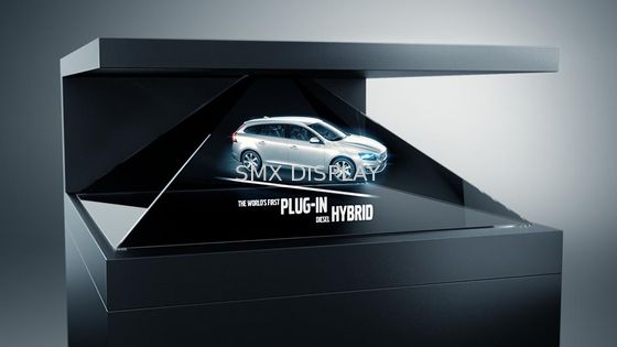 jakość 42-calowe wyświetlacze reklamowe 3D Hologram Pyramid na biżuterię, certyfikat CE Fabryka