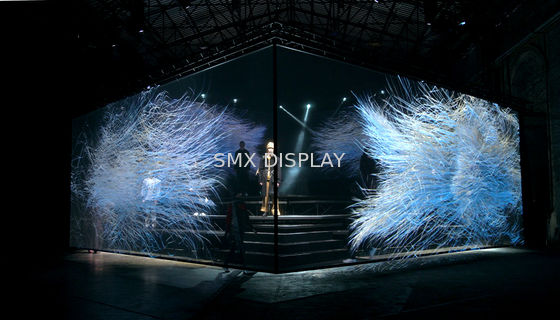 Jakość Przezroczysty ekran projekcyjny z hologramem 3D Holograficzny ekran z poliamidu Fabryka