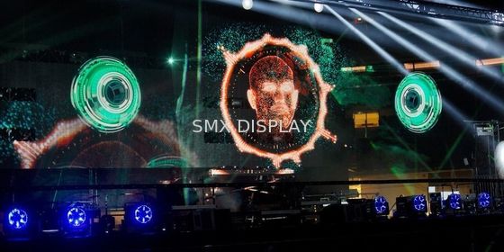 jakość 3D Hologauze Mesh Screen Materiał poliamidowy do pokazów scenicznych na imprezach Fabryka